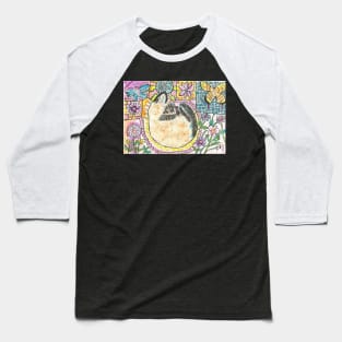 Siamese cat painting Baseball T-Shirt